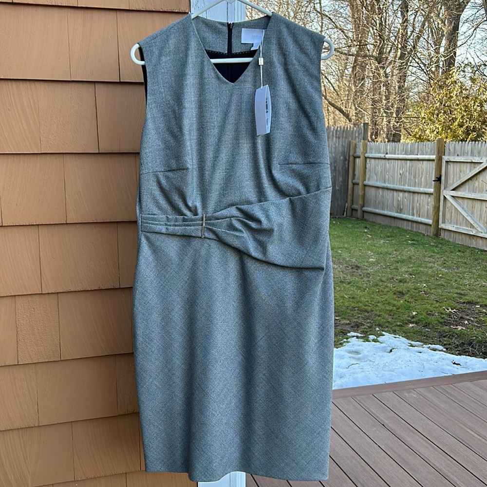 NWT BOSS Grey Shift Dress